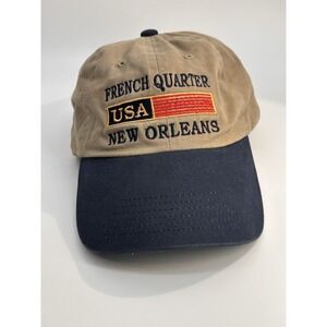 Vintage French Quarter New Orleans USA  Baseball Cap Adjustable Hat